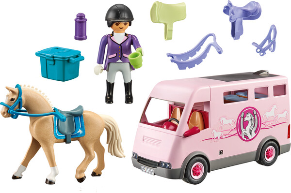 Playmobil Playmobil 71237 Van avec cheval 4008789712370