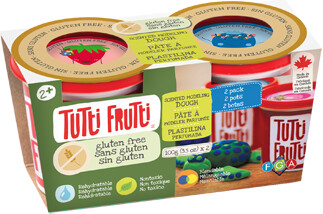 Tutti Frutti Pâte à modeler 2 pots sans gluten 061404171567