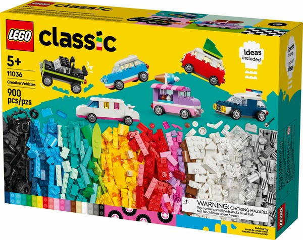 LEGO LEGO 11036 Les véhicules créatifs 673419388184