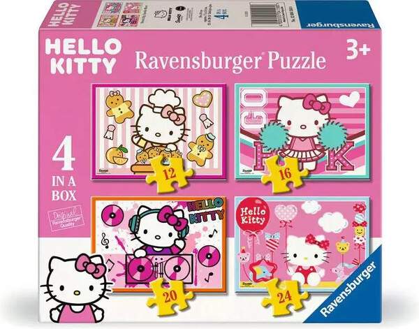 Ravensburger casse-tête Casse-tête 12-16-20-24 progressif Hello Kitty 4005555041580