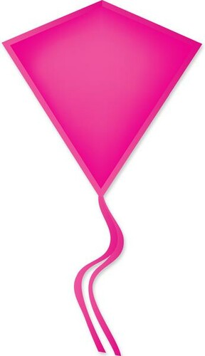 Premier Kites Cerf-volant monocorde Losange 30" pink 630104160975