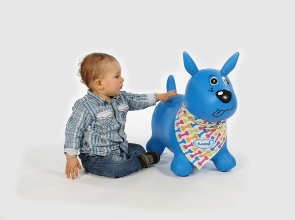 LUDI Mon chien sauteur bleu 3550839927766