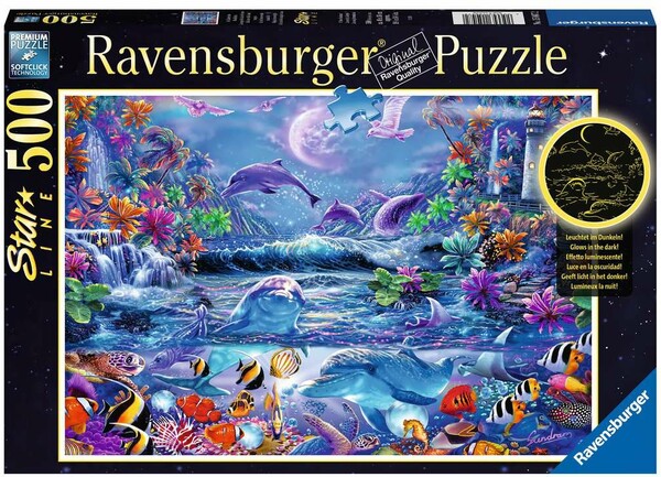 Ravensburger Casse-tête 500 La magie du clair de lune 4005556150472