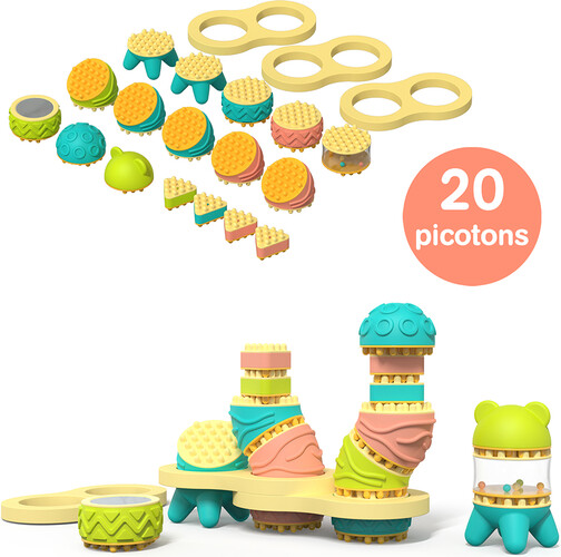 LUDI Coffret Picoton 20 pièces 3550833300855