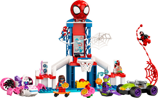 LEGO LEGO 10784 La base secrète du QG de Spider-Man 673419354943