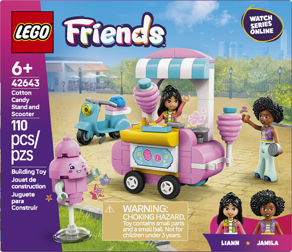 LEGO LEGO 42643 Stand de barbes à papa et scooter 673419402095