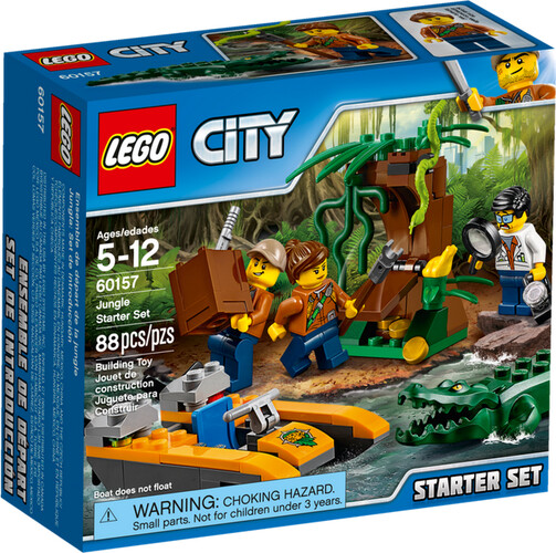 LEGO LEGO 60157 City Ensemble de départ de la jungle 673419264853