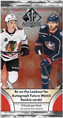 Upper Deck Upper Deck SP Authentic Hobby Hockey 23/24 Booster (unité) 0053334470261