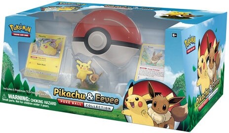 Pokémon Pokémon Pikachu et Eevee Pokeball Collection + Figurine 820650804076
