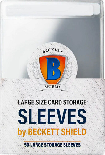 Beckett Media LLC Beckett shield sleeves semi-rigid thick 50ct 5706569902025