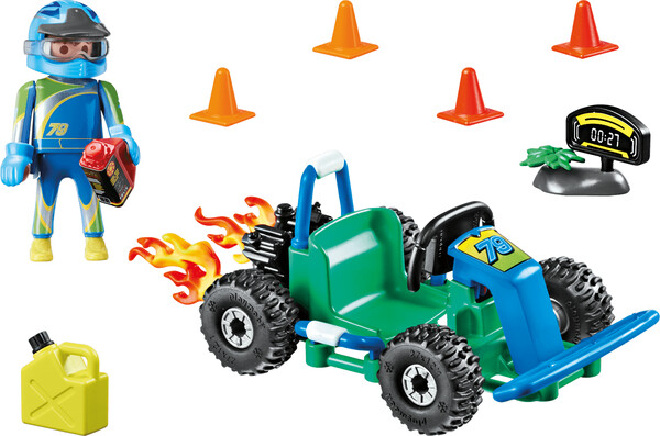 Playmobil Playmobil 70292 Set cadeau Pilote de kart (mars 2021) 4008789702920
