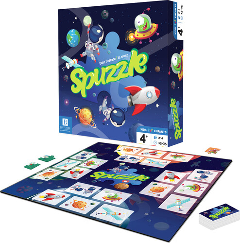 Belvédère jouet Spuzzle In Space (fr/en) 061152571503