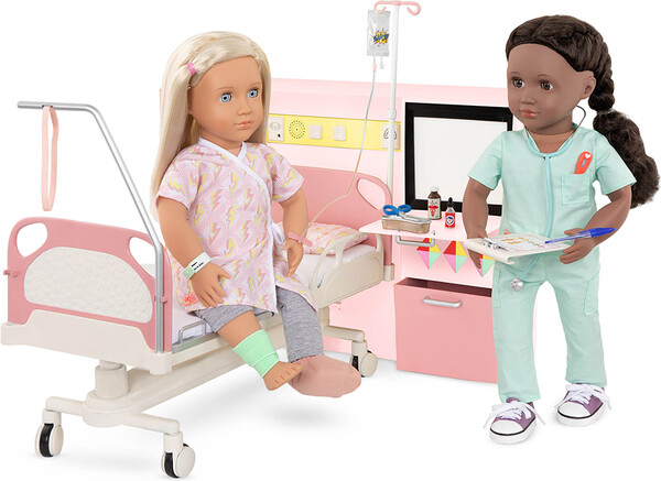 Poupées Our Generation Accessoires OG - Chambre d'hôpital "Get Well Room" 062243443372