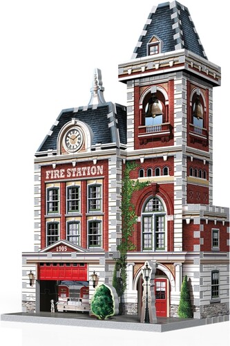 Wrebbit Casse-tête 3D Urbania Caserne de pompier (285pcs) 665541005053