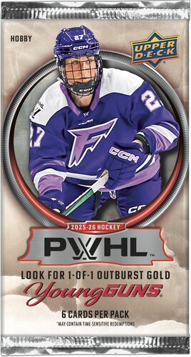 Upper Deck Upper Deck PWHL hockey 25/26 Hobby Booster (unité) 053334003858