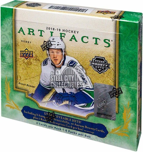 Upper Deck Upper DECK Artifacts Hockey 18/19 Booster (4/8/20) 053334900973