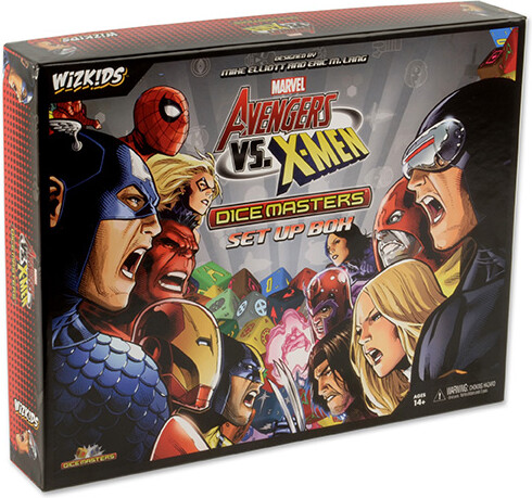 NECA/WizKids LLC Marvel Dice Masters Avengers vs. X-Men (en) Set-Up Box 634482717295