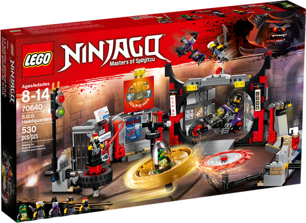 LEGO LEGO 70640 Ninjago Le QG du Gang des Fils de Garmadon 673419281249