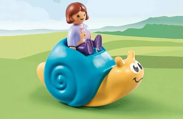 Playmobil Playmobil 71322 1.2.3 Escargot a bascule 4008789713223