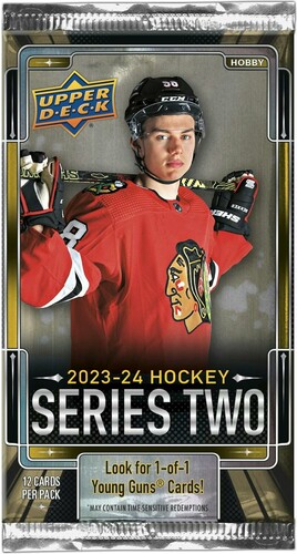 Upper Deck Upper Deck series two Hockey 23/24 Hobby Booster 053334462532
