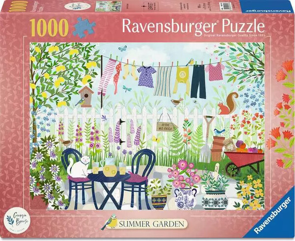 Ravensburger casse-tête Casse-tête 1000 Jardin d'été 4005555017547