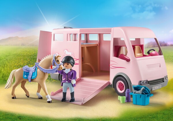 Playmobil Playmobil 71237 Van avec cheval 4008789712370