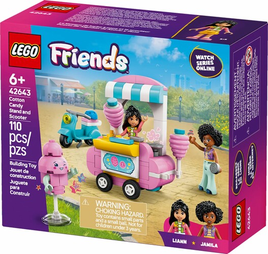 LEGO LEGO 42643 Stand de barbes à papa et scooter 673419402095