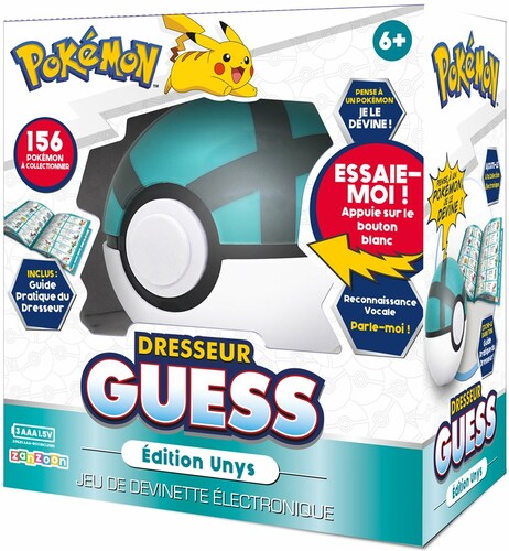 Pokémon Pokémon dresseur guess - édition unys 851281002524