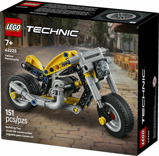 LEGO LEGO 42225 Yellow Motorcycle 673419425179