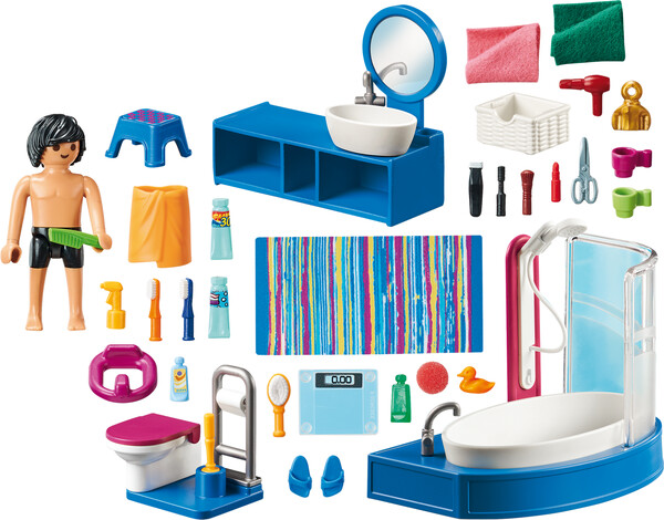 Playmobil Playmobil 70211 Salle de bain avec baignoire 4008789702111