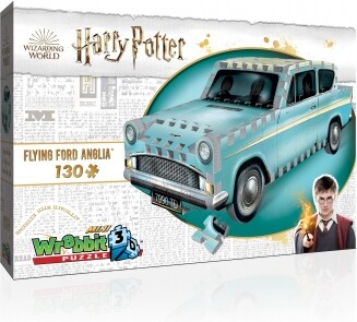 Wrebbit Casse-tête 3D Harry Potter Ford Anglia volante Mini (130pcs) 665541002021