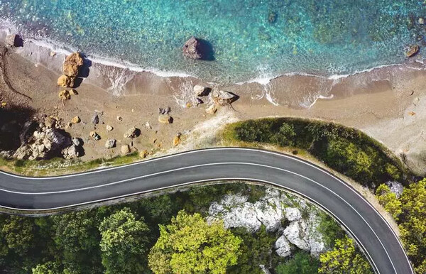 Ravensburger casse-tete Casse-tête 200 Moment - Route de la plage 4005556133062