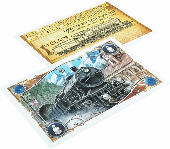 Gamegenic Aventurier du rails (fr/en) europe - Protecteur de cartes Gamegenic 4251715410493