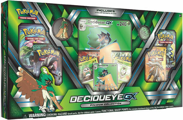 nintendo Pokémon Decidueye Gx Premium Collection Box *
