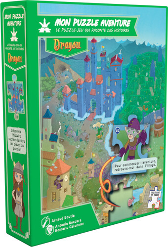 Catch Up Games Mon puzzle aventure / Dragon (FR) 9782492939112