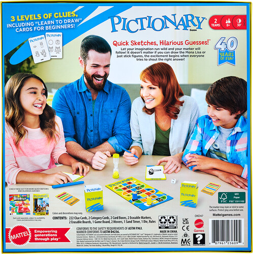 Mattel Pictionary (fr) 887961236095