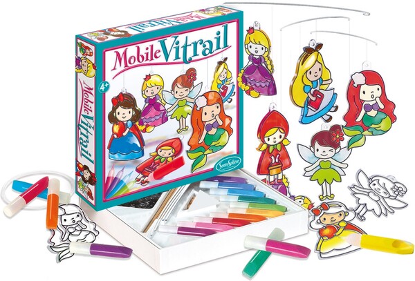 Mobile vitrail Mobile vitrail - princesses (fr) 3373910024501