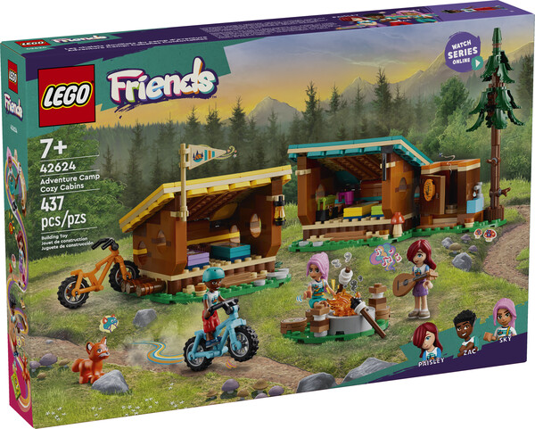 LEGO LEGO 42624 Les chalets douillets du camp d’aventure 673419390347