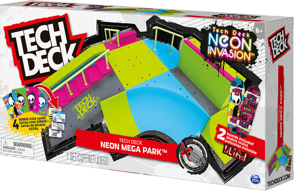 Tech Deck Tech Deck - Mega Park Neon 778988416600