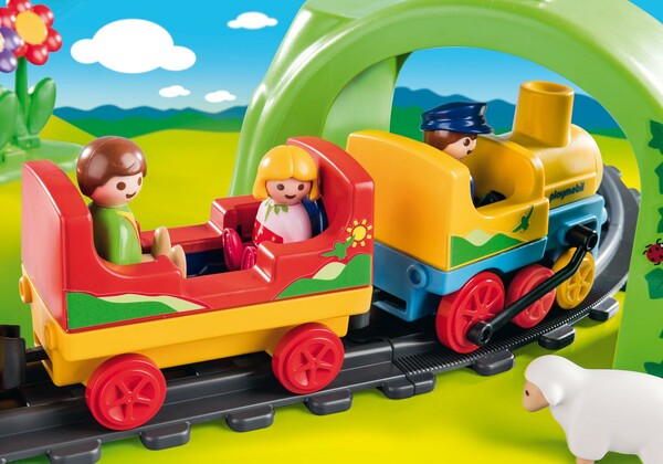 Playmobil Playmobil 70179 1.2.3 Train avec passagers 4008789701794