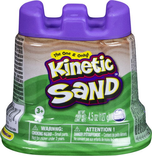 Kinetic Sand Kinetic Sand Recharge 4.5oz Vert (sable cinétique) 778988517963