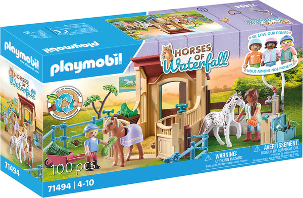 Playmobil Playmobil 71494 Cavalieres avec box et poneys 4008789714947