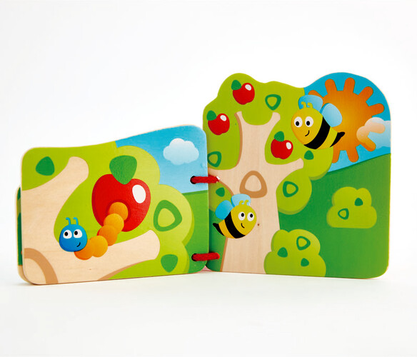 Hape Livre bois bébé - les insectes 6943478020290