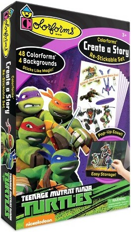 Imports Dragon Colorform create a story tmnt 813456024045