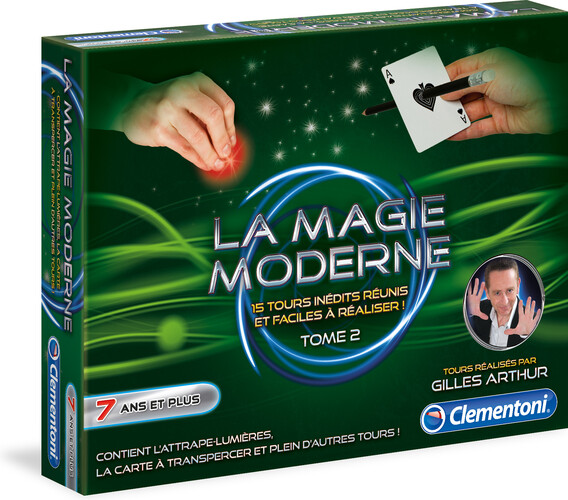 Clementoni La magie moderne tome 2 (fr) 15 tours 8005125625789