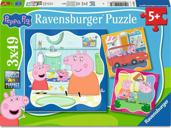 Ravensburger casse-tête Casse-tête 49x3 Peppa Pig 4005555042884