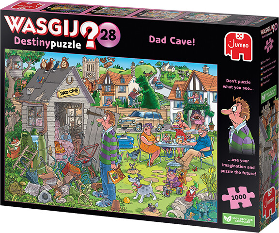 Jumbo Casse-tête 1000 Wasgij Destiny #28 Le débarras de Papa 8721017604181