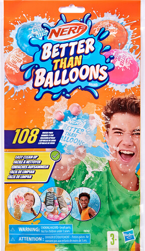 Nerf Pistolet à eau - Nerf Super Soaker Mieux que des ballons 108 5010996208934