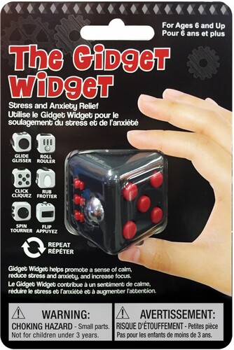 Spinner cube (Fidget Cube / Gidget Widget Cube) (unité) (varié) 083176105274