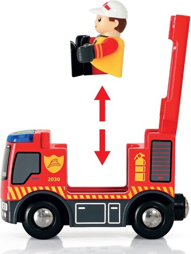 Brio Train Brio Train en bois Circuit pompier lutte contre le feu 33815 7312350338157